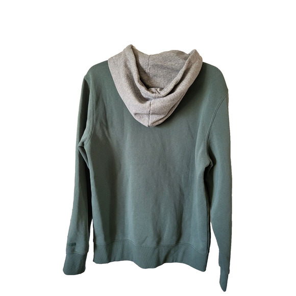 Men's LCKR Long Sleeve Full Zip Hooded Jacket, Size Small- Green - Picture 3 of 5